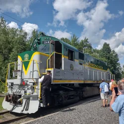 Adirondack Scenic Railroad - Tupper Lake