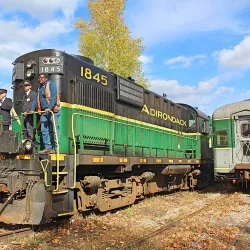 Adirondack Scenic Railroad - Tupper Lake