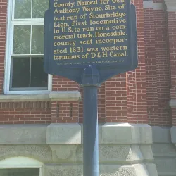 The Wayne County Courthouse - Honesdale