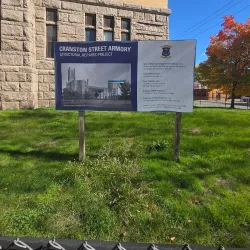 Cranston Street Armory (nearby) - West Warwick