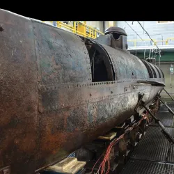 The H.L. Hunley Submarine Exhibit - North Charleston