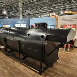 The H.L. Hunley Submarine Exhibit - North Charleston