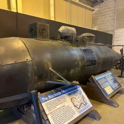 The H.L. Hunley Submarine Exhibit - North Charleston