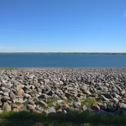 Oahe Dam and Lake Oahe - Pierre