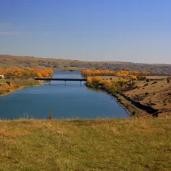 Oahe Dam and Lake Oahe - Pierre