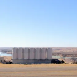 Oahe Dam and Lake Oahe - Pierre
