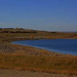 Oahe Dam and Lake Oahe - Pierre