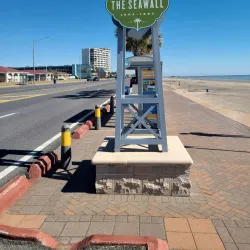 Galveston Seawall - Galveston