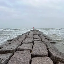 Galveston Seawall - Galveston