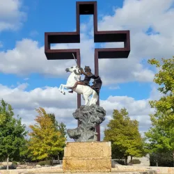 The Coming King Sculpture Prayer Garden - Kerrville