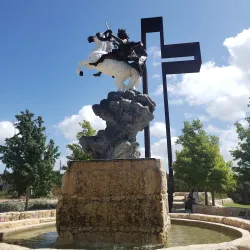 The Coming King Sculpture Prayer Garden - Kerrville