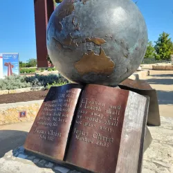The Coming King Sculpture Prayer Garden - Kerrville