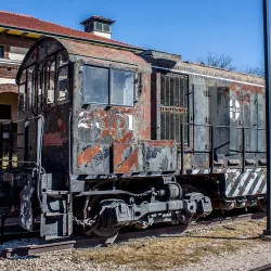 Temple Railroad Depot - Temple