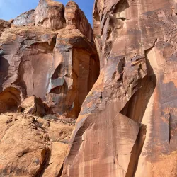 Potash Road Petroglyphs - Moab