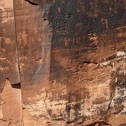 Potash Road Petroglyphs - Moab