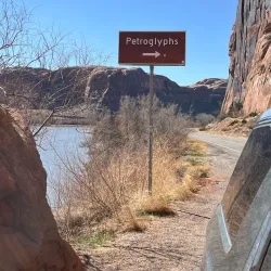 Potash Road Petroglyphs - Moab