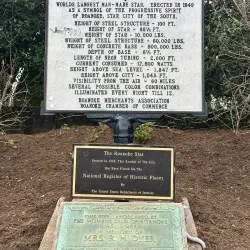 Mill Mountain Star and Park - Christiansburg