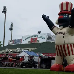 Potomac Nationals Baseball Stadium (now George Mason Stadium) - Woodbridge