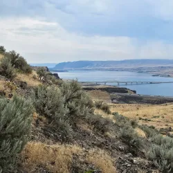 Vantage Bridge and Columbia River Gorge - Ellensburg