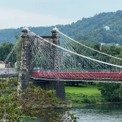 Wheeling Suspension Bridge - Wheeling