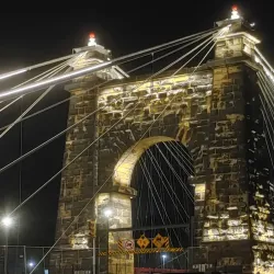 Wheeling Suspension Bridge - Wheeling