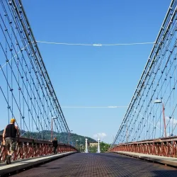 Wheeling Suspension Bridge - Wheeling
