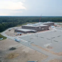 Marinette City Hall and Historic Downtown - Marinette