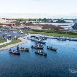 Marinette City Hall and Historic Downtown - Marinette