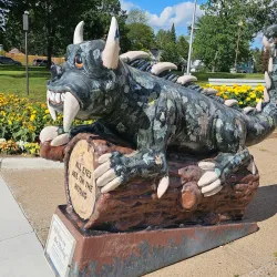 The Hodag Statue - Rhinelander