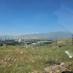 Uzbekistan Coal Industry Monument - Angren