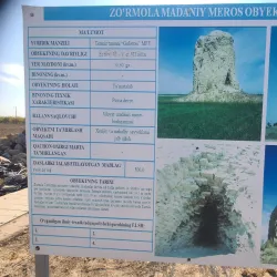 Buddhist Stupa at Dalverzin Tepe - Termiz