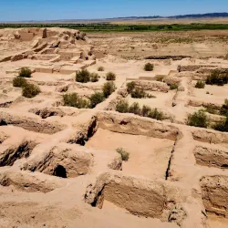 Ancient Settlement of Toprak-Kala - Urganch
