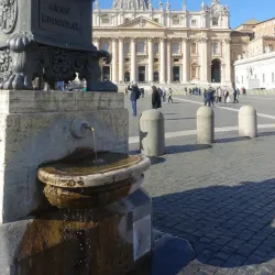 View of the cityscape in Vatican City