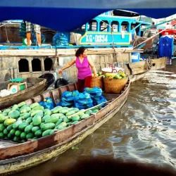 Phung Hiep Floating Market - Can Tho