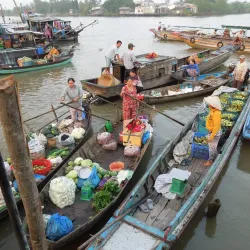 Phung Hiep Floating Market - Can Tho