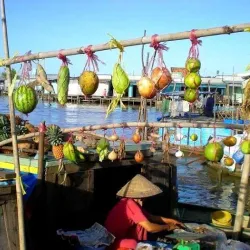 Phung Hiep Floating Market - Can Tho