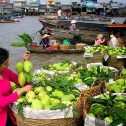Phung Hiep Floating Market - Can Tho