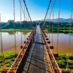 Kon Klor Suspension Bridge - Kon Tum