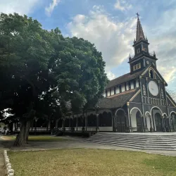 Kon Tum Wooden Church (Catholic Church of Kon Tum) - Kon Tum