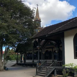 Kon Tum Wooden Church (Catholic Church of Kon Tum) - Kon Tum