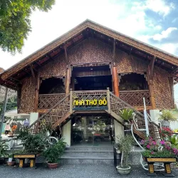 Kon Tum Wooden Church (Catholic Church of Kon Tum) - Kon Tum