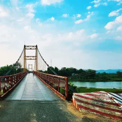 Kon Klor Suspension Bridge - Pleiku